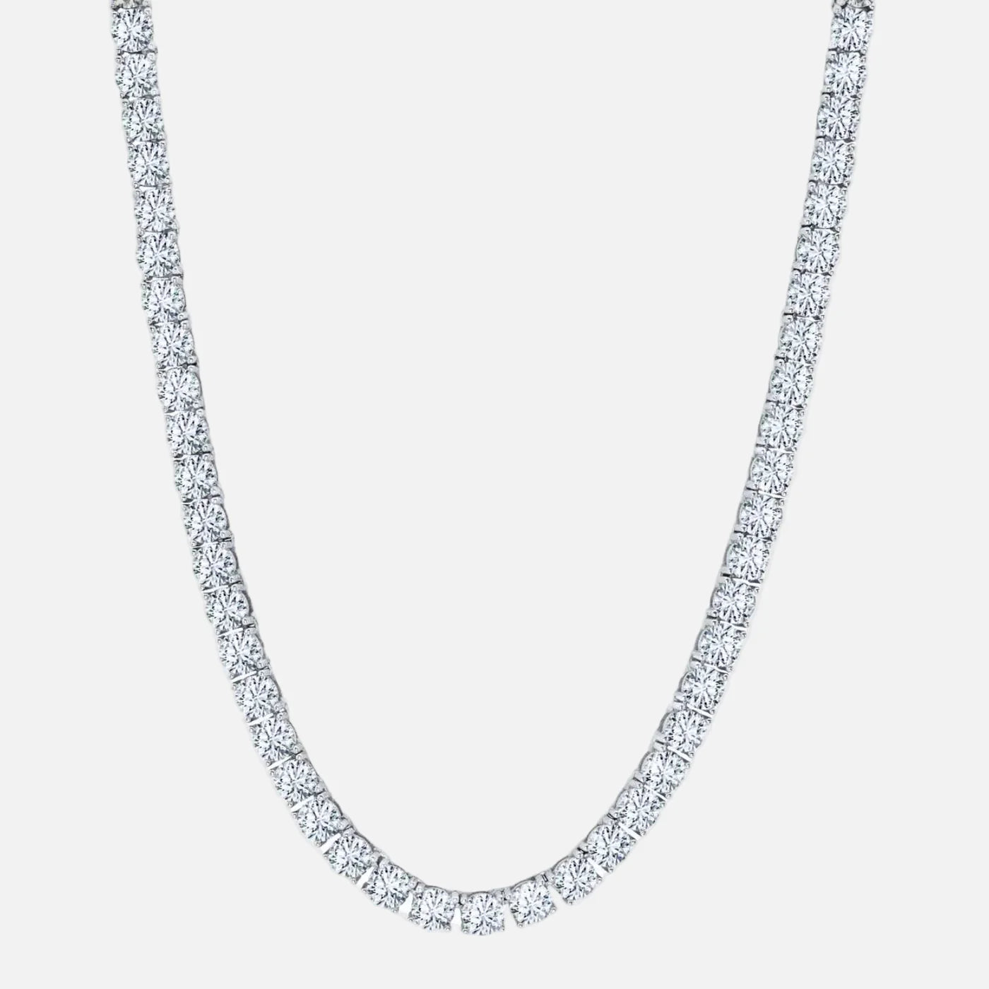 TENNIS CHAIN - 4MM - SILVER