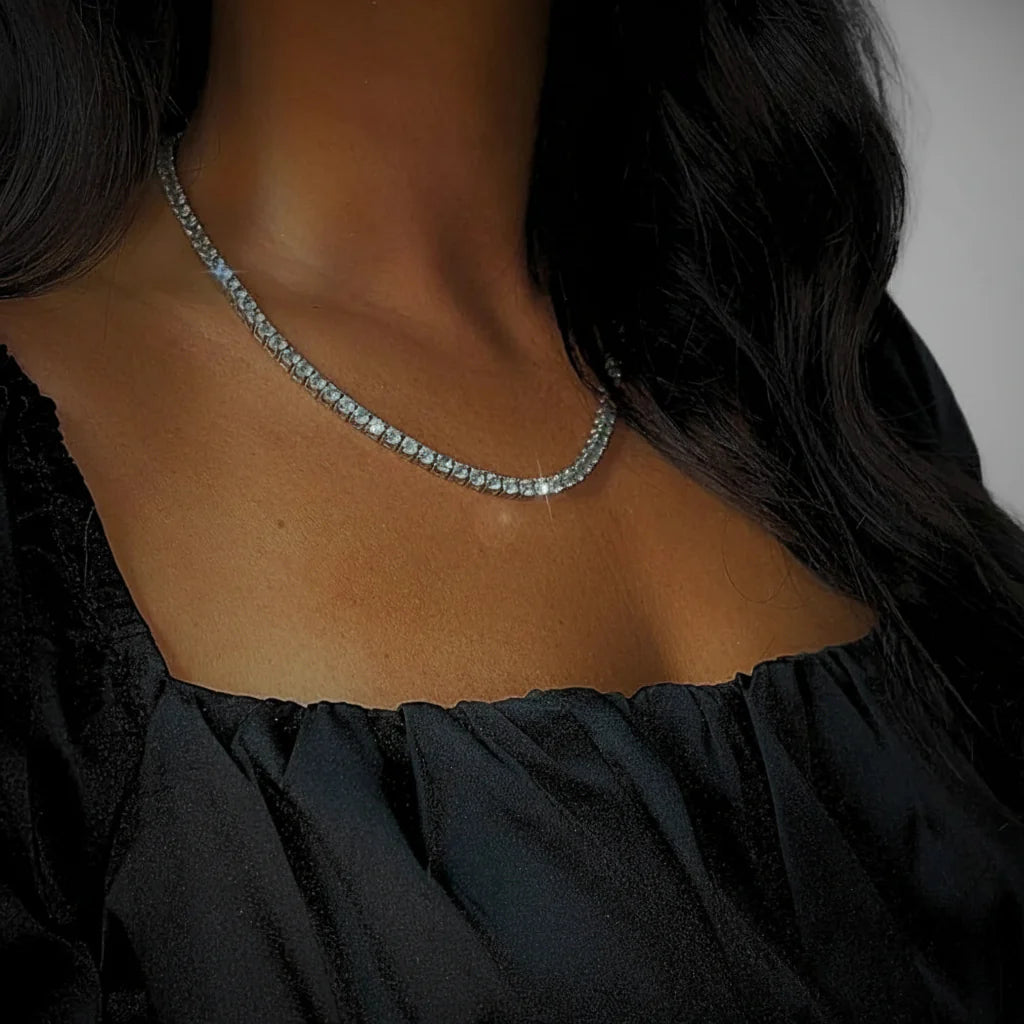 TENNIS CHAIN - 5MM - SILVER