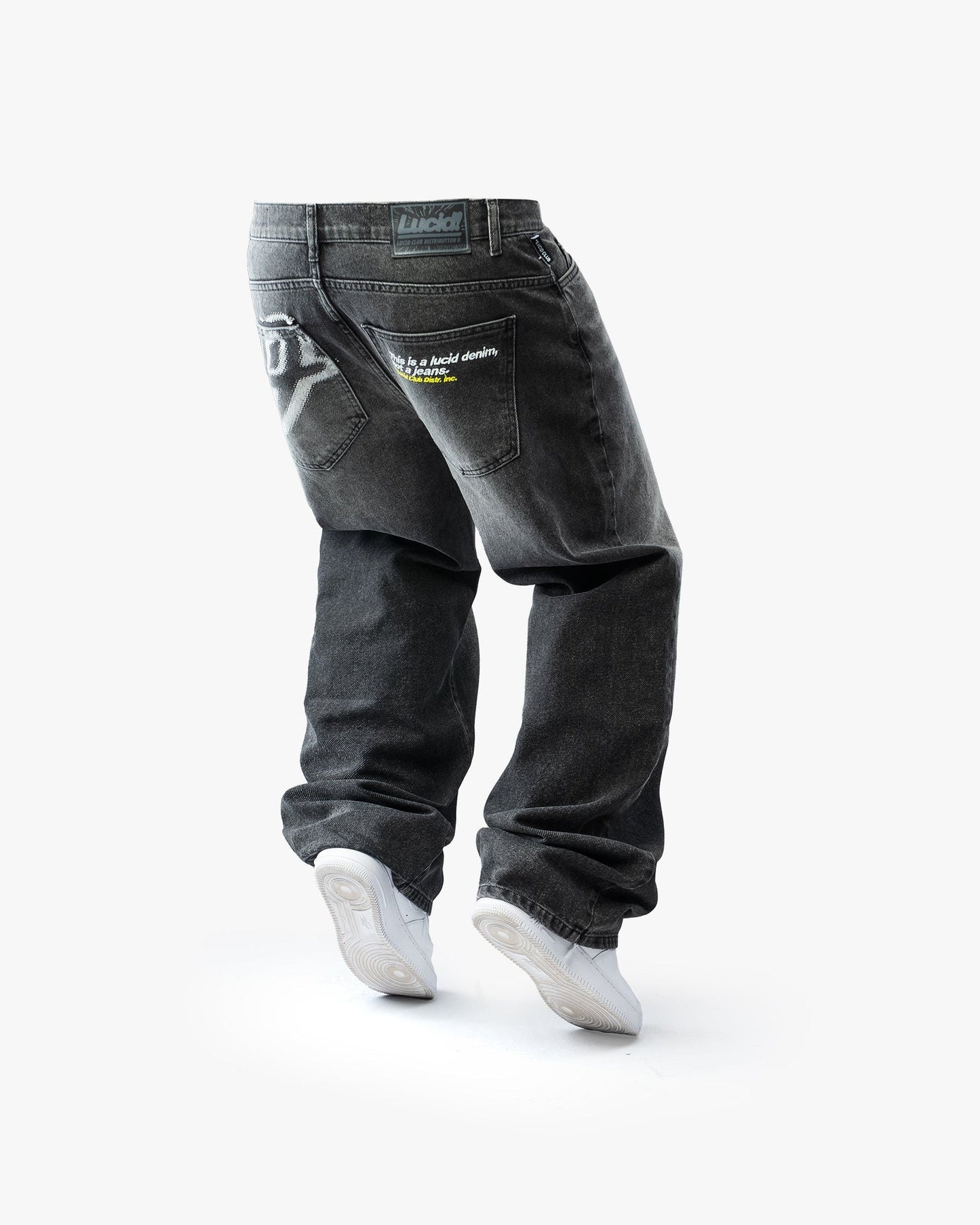 STUDIO UNOV® Denim "Phantom Black" with Print